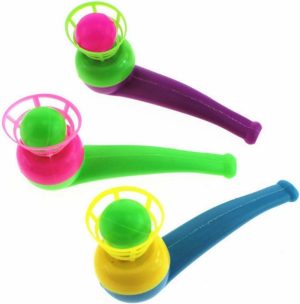 Bolas |   3 Peças de Brinquedos de Jogo com Bolas Flutuantes e Canos de Sopro em Cores Aleatórias – Brinquedos de Equilíbrio com Canos de Sopro e Bolas – Brinquedos de Alívio de Estresse para Crianças, Adolescentes e Adultos – Suprimentos Engraçados para Festas com Bolas Bolas Bolas