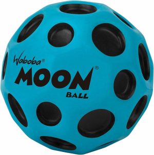 Bolas |   A Bola da Lua Original – Bola Super Saltitante – Para Todas as Idades – Salto Extremo e Diversão – Perfeita para Brincadeiras Ativas e Jogos ao Ar Livre Bolas Azul