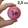 Bolas |   Pacote de 3 Bolas de Borracha Premium – Bola Bouncy Rosa, Caixa de Presente Colorida e Combo de Bolas, Suprimentos para Festa, Bola Rosa Sólida de Alta Elasticidade, Bola de Parede para Crianças Bolas Bolas