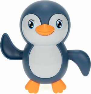 Brinquedos de Banho |   Brinquedos de Banho Pinguins de Natação com Cordão para Crianças a Partir de 18 Meses (Azul) Brinquedos de Banho Azul