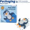 Brinquedos de Banho |   Brinquedos de Banho Pinguins de Natação com Cordão para Crianças a Partir de 18 Meses (Azul) Brinquedos de Banho Azul