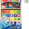 Brinquedos de Classificação e Empilhamento |   Blue’s Clues & You! Contas de Madeira para Passar Fio – 25 Contas 4 Cordas – Certificado FSC Brinquedos de Classificação e Empilhamento Brinquedos de Classificação e Empilhamento