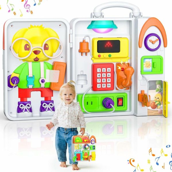 Brinquedos de Classificação e Empilhamento |   Brinquedos Montessori para Bebês de 1 Ano – Brinquedos para Crianças de 2 a 4 Anos – Painel Sensorial para Crianças – Brinquedos de Avião para Crianças de 1 a 3 Anos – Brinquedos Educativos para Bebês de 12 a 18 Meses – Presente de Aniversário para Meninos e Meninas de 1 a 2 Anos Brinquedos de Classificação e Empilhamento Brinquedos de Classificação e Empilhamento