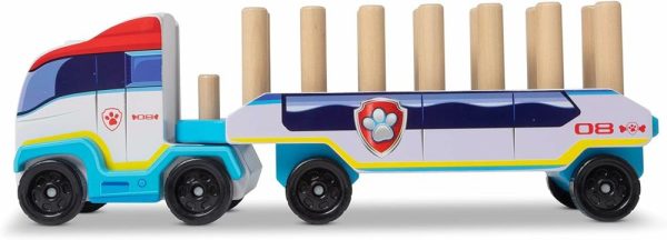 Brinquedos de Classificação e Empilhamento |   Caminhão de Blocos de Madeira Paw Patrol (33 Peças) – Brinquedos de Classificação e Empilhamento, Blocos do Alfabeto para Crianças, Brinquedos de Veículos para Idades a Partir de 3 Anos – 34,93 cm x 17,78 cm x 10,03 cm Brinquedos de Classificação e Empilhamento Brinquedos de Classificação e Empilhamento