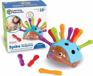 Brinquedos de Classificação e Empilhamento |   Spike O Porquinho de Habilidades Motoras – Brinquedos Educativos para Crianças Brinquedos de Habilidades Motoras e Sensoriais para Idades a Partir de 18 Meses Brinquedos Montessori Brinquedos de Classificação e Empilhamento Brinquedos de Classificação e Empilhamento