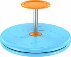 Brinquedos de Classificação e Empilhamento |   Spinner-X Brinquedo Sensorial Giratório Sentado – Girador Sentado e Giratório, Tamanho Maior e Material Durável para Crianças a Partir de 3 Anos (Azul) Por … Brinquedos de Classificação e Empilhamento Azul