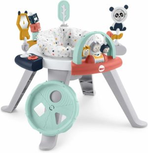 Brinquedos de Desenvolvimento e Atividade para Bebês |   Brinquedo de Bebê para Criança Pequena 3 em 1 Centro de Atividades Giratório e de Classificação e Mesa de Brincar com Mais de 10 Atividades – Pontos Felizes Brinquedos de Desenvolvimento e Atividade para Bebês Brinquedos de Desenvolvimento e Atividade para Bebês