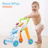 Brinquedos de empurrar e puxar |   Andador 2 em 1 com Música e Luz – Brinquedo de Empurrar para Bebês de 1 a 3 Anos – Ideal para Aprender a Andar – Brinquedos de Caminhada para Bebês de 6 a 12 Meses – Meninos e Meninas Brinquedos de empurrar e puxar Brinquedos de empurrar e puxar