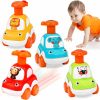 Brinquedos de empurrar e puxar |   Brinquedos de Carros para Bebês: Brinquedos de Carro de Animais para Meninos e Meninas de 1 a 3 Anos – Presentes de Aniversário para Meninos de 1 e 2 Anos – Brinquedos de Carro de Empurrar para Crianças e Bebês Brinquedos de empurrar e puxar Brinquedos de empurrar e puxar