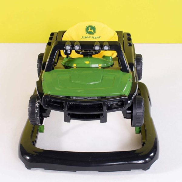 Brinquedos de empurrar e puxar |   Centro de Atividades para Bebês John Deere 4 em 1 Gator Verde e Andador com Brinquedo de Volante Interativo Removível – A Partir de 6 Meses Brinquedos de empurrar e puxar Brinquedos de empurrar e puxar