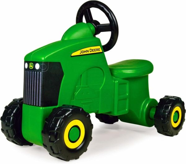 Brinquedos de empurrar e puxar |   Trator de Atividades John Deere Sit ‘N Scoot – Brinquedo de Montar para Crianças – Brinquedos de Trator John Deere para Bebês – 20 x 9,8 x 16,15 polegadas – Verde – Idade a partir de 2 anos Brinquedos de empurrar e puxar Brinquedos de empurrar e puxar