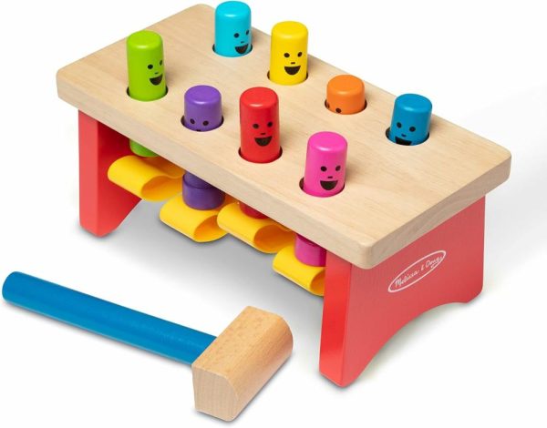 Brinquedos de Martelar e Bater |   Bancada de Martelar Deluxe Brinquedo de Madeira com Martelo – Brinquedo Steam Brinquedos de Martelar e Bater Brinquedos de Martelar e Bater