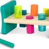 Brinquedos de Martelar e Bater |   – Classificador de Formas de Madeira – Banco de Martelar para Classificação de Formas – 6 Pinos e Martelo de Brinquedo – Brinquedos Clássicos para Crianças e Bebês – A Partir de 2 Anos – Colorido Martelar e Brincar Brinquedos de Martelar e Bater Brinquedos de Martelar e Bater