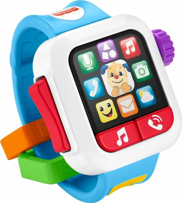 Brinquedos Eletrônicos de Desenvolvimento Precoce |   Brincar e Aprender: Brinquedo para Bebês e Crianças Pequenas – Smartwatch Educativo com Luzes e Música para Brincadeiras de Faz de Conta – Idade a partir de 6 Meses Brinquedos Eletrônicos de Desenvolvimento Precoce Brinquedos Eletrônicos de Desenvolvimento Precoce