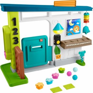 Brinquedos Eletrônicos de Desenvolvimento Precoce |   Brinquedo de Aprendizagem para Bebês Laugh & Learn Ultimate Playhouse com Smart Stages e 9 Acessórios de Brincadeira de Faz de Conta para Bebês e Crianças de 6 Meses ou Mais Brinquedos Eletrônicos de Desenvolvimento Precoce Brinquedos Eletrônicos de Desenvolvimento Precoce