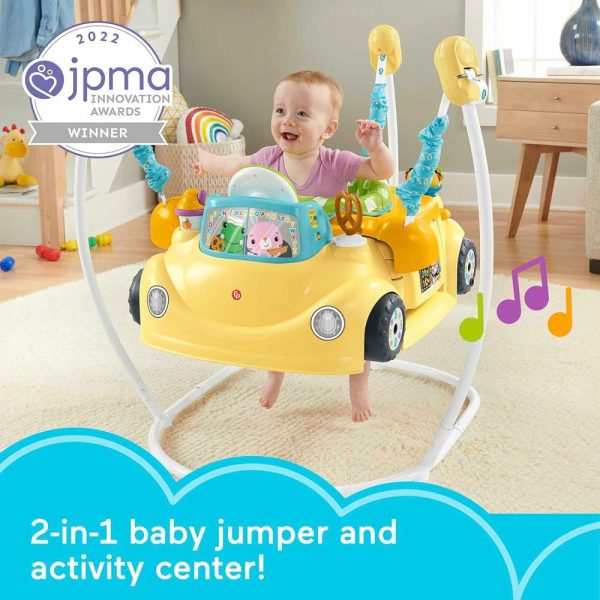 Brinquedos Eletrônicos de Desenvolvimento Precoce |   Brinquedo Educativo para Bebês 2 em 1 Jumperoo Servin’ Up Fun com Música, Luzes e Quebra-Cabeça de Classificação de Formas Brinquedos Eletrônicos de Desenvolvimento Precoce Brinquedos Eletrônicos de Desenvolvimento Precoce