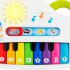 Brinquedos Eletrônicos de Desenvolvimento Precoce |   Brinquedo para Bebê Piano Musical Iluminado Risadas e Sons Engraçados com Canções de Aprendizado para Bebês a Partir de 6 Meses Brinquedos Eletrônicos de Desenvolvimento Precoce Brinquedos Eletrônicos de Desenvolvimento Precoce