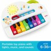 Brinquedos Eletrônicos de Desenvolvimento Precoce |   Brinquedo para Bebê Piano Musical Iluminado Risadas e Sons Engraçados com Canções de Aprendizado para Bebês a Partir de 6 Meses Brinquedos Eletrônicos de Desenvolvimento Precoce Brinquedos Eletrônicos de Desenvolvimento Precoce