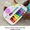 Brinquedos Eletrônicos de Desenvolvimento Precoce |   Brinquedo para Bebê Piano Musical Iluminado Risadas e Sons Engraçados com Canções de Aprendizado para Bebês a Partir de 6 Meses Brinquedos Eletrônicos de Desenvolvimento Precoce Brinquedos Eletrônicos de Desenvolvimento Precoce