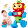 Brinquedos Eletrônicos de Desenvolvimento Precoce |   Brinquedos para Menino de 1 Ano – Presente de Aniversário – Robô de Atividade Musical com Luzes e Poseável para Bebês de 12 a 18 Meses – Brinquedo Interativo para Habilidades Motoras para Crianças de Um Ano Brinquedos Eletrônicos de Desenvolvimento Precoce Brinquedos Eletrônicos de Desenvolvimento Precoce