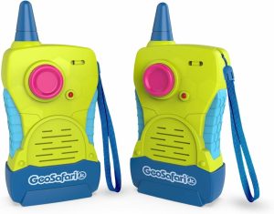 Brinquedos Eletrônicos de Desenvolvimento Precoce |   Geosafari Jr. Meus Primeiros Walkie Talkies – Brinquedo Educativo para Pré-escola – Brinquedos ao Ar Livre – Presente para Crianças a Partir de 4 Anos Brinquedos Eletrônicos de Desenvolvimento Precoce Brinquedos Eletrônicos de Desenvolvimento Precoce