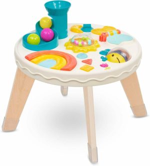 Brinquedos Musicais |   B. Play – Estação Colorida e Sensorial – Brinquedo Musical de Aprendizado para Bebês – 7 Atividades – Mesa de Brincar com Luzes e Sons – A partir de 6 Meses + Brinquedos Musicais Brinquedos Musicais