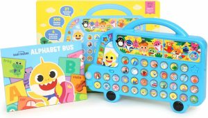 Brinquedos Musicais |   Baby Shark ABC Alfabeto Ônibus Com Som | Brinquedos Baby Shark | Livros Baby Shark | Brinquedos de Aprendizagem e Educação | Brinquedos Interativos para Bebês de 1 a 3 Anos | Presentes para Meninos e Meninas Brinquedos Musicais Brinquedos Musicais