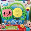 Brinquedos Musicais |   Brinquedo Auxiliar Cocomelon Boombox com Microfone para Crianças Pequenas – Música Integrada e Luzes Piscantes – Presentes para Fãs de Cocomelon Brinquedos Musicais Brinquedos Musicais