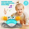 Brinquedos Musicais |   Brinquedo Caranguejo Rastejante – Brinquedos para Bebês na Hora da Barriguinha – Brinquedo Interativo Divertido que Dança, Anda e se Move – Caranguejos Sensoriais com Música – Brinquedos para Bebês de 0 a 6 meses e de 12 a 18 meses – Presentes de Aniversário para Meninos e Meninas. Brinquedos Musicais Brinquedos Musicais