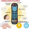 Brinquedos Musicais |   Brinquedo de Controle Remoto para Bebês de 1 Ano – Presentes para Meninos e Meninas – Brinquedo de Controle Remoto Realista para Crianças com Música e Luz – Brinquedo Educativo para Aprendizado Precoce – Controle Remoto para Bebês de 6 a 12 Meses e 12 a 18 Meses Brinquedos Musicais Botões Azuis