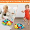 Brinquedos Musicais |   Brinquedo de Engatinhar para Bebês de 6 a 12 Meses – Brinquedo Bilingue em Espanhol e Inglês para Aprendizado de Bebês de 0 a 3-6-7-8-9-10-12-18 Meses – Brinquedo Educativo Musical com Luz para Meninos e Meninas de 1 Ano – Presente de Páscoa para Crianças – Brinquedo para Hora da Barriguinha. Brinquedos Musicais Brinquedos Musicais