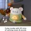 Brinquedos Musicais |   Brinquedo de Meditação para Bebês – Rato de Pelúcia com Máquina de Som, Música e Luz para Crianças em Idade Pré-Escolar a Partir de 2 Anos Brinquedos Musicais Brinquedos Musicais