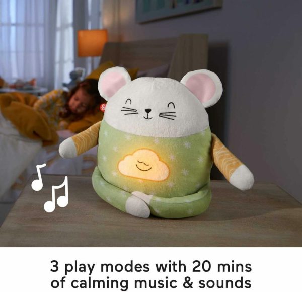 Brinquedos Musicais |   Brinquedo de Meditação para Bebês – Rato de Pelúcia com Máquina de Som, Música e Luz para Crianças em Idade Pré-Escolar a Partir de 2 Anos Brinquedos Musicais Brinquedos Musicais