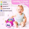 Brinquedos Musicais |   Brinquedo de Tartaruga Musical Iluminada para Bebês – Brinquedos para Bebês de 6 a 12 Meses com Telefone – Brinquedos para Meninas que Engatinham de 7 a 11 Meses – Presente para Bebê Menina de 1 a 2 Anos (Rosa) Brinquedos Musicais Brinquedos Musicais