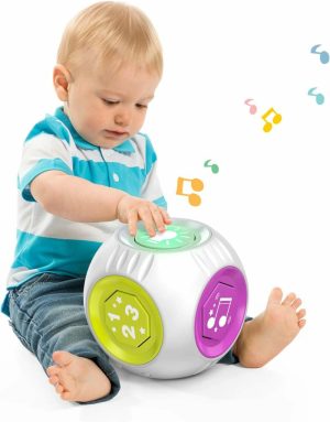 Brinquedos Musicais |   Brinquedo Educativo Bilingue Cubo para Meninos e Meninas a Partir de 1 Ano – Presente Musical para Desenvolvimento Infantil – Brinquedo para Bebês de 12 a 18 Meses – Brinquedo Educacional para Crianças de 1 a 2 Anos – Presentes para o Primeiro Natal e 1º Aniversário de Crianças de 1 Ano Brinquedos Musicais Brinquedos Musicais