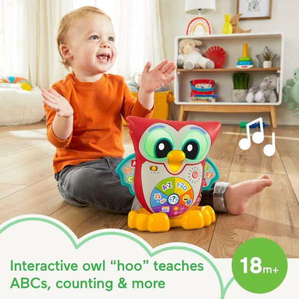 Brinquedos Musicais |   Brinquedo Educativo para Bebês Linkimals Coruja Iluminada e Aprendizado para Idades a Partir de 18 Meses Compatível Somente com Itens Linkimals Brinquedos Musicais Brinquedos Musicais