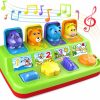 Brinquedos Musicais |   Brinquedo Interativo Pop Up com Música e Som – Brinquedos de Causa e Efeito para Bebês de 1 Ano e 9-12-18 Meses – Meninas e Meninos – Brinquedo Educativo Iluminado para Idade de 1 a 2 Anos – Presente para Bebês Brinquedos Musicais Brinquedos Musicais