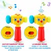 Brinquedos Musicais |   Brinquedo Martelo Musical com Luzes para Bebês de 12 a 18 Meses – Martelo Infantil com Sons e Luzes para Crianças de 1 Ano Brinquedos Musicais Brinquedos Musicais