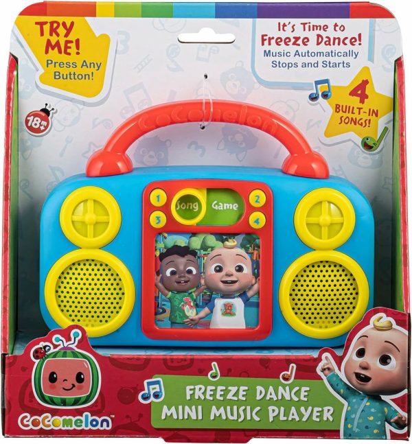 Brinquedos Musicais |   Brinquedo Musical Cocomelon com Player Inclui Dança Congelada – Brinquedo Musical para Crianças Pequenas com Canções de Ninar Integradas para Fãs dos Brinquedos Cocomelon e Presentes para Meninos e Meninas Brinquedos Musicais Brinquedos Musicais