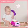 Brinquedos Musicais |   Brinquedo Musical de Tartaruga para Bebês de 6 a 18 Meses – Brinquedo Educativo de Aprendizado Precoce – Essencial para Presentes de Meninas e Recém-Nascidos de 7 a 24 Meses (Rosa) Brinquedos Musicais Brinquedos Musicais