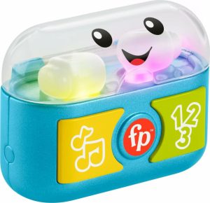 Brinquedos Musicais |   Brinquedo para Bebês e Crianças Pequenas: Fones de Ouvido “Rir e Aprender” com Música, Luzes e Atividades de Motricidade Fina para Bebês a Partir de 6 Meses. Brinquedos Musicais Brinquedos Musicais