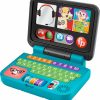 Brinquedos Musicais |   Brinquedo para Bebês e Crianças Pequenas Laugh & Learn Laptop Conecte-se Falso Computador com Estágios Inteligentes para Bebês a Partir de 6 Meses Brinquedos Musicais Brinquedos Musicais