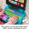 Brinquedos Musicais |   Brinquedo para Bebês e Crianças Pequenas Laugh & Learn Laptop Conecte-se Falso Computador com Estágios Inteligentes para Bebês a Partir de 6 Meses Brinquedos Musicais Brinquedos Musicais