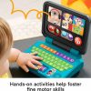 Brinquedos Musicais |   Brinquedo para Bebês e Crianças Pequenas Laugh & Learn Laptop Conecte-se Falso Computador com Estágios Inteligentes para Bebês a Partir de 6 Meses Brinquedos Musicais Brinquedos Musicais