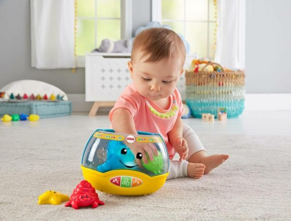 Brinquedos Musicais |   Brinquedo para Bebês e Crianças Pequenas – Peixinho Mágico com Luzes e Conteúdo Educativo Smart Stages para Bebês a Partir de 6 Meses Brinquedos Musicais Brinquedos Musicais