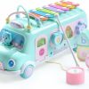 Brinquedos Musicais |   Brinquedo Xilofone de Ônibus Escolar para Bebês de 1 a 3 Anos – Brinquedos Musicais de Ônibus para Meninas de 1 Ano – Quebra-Cabeças de Formas e Xilofone Educativo – Presentes de Natal e Aniversário para Meninos e Meninas Brinquedos Musicais Brinquedos Musicais