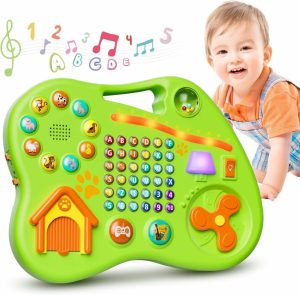 Brinquedos Musicais |   Brinquedos Bilingues 9-em-1 para Bebês de 1 a 3 Anos | Brinquedo Educativo Montessori para Meninas e Meninos de 1 a 2 Anos | Brinquedo Musical para Bebês de 6 a 12 a 18 Meses | Presentes de Primeiro Natal e 1º Aniversário para Crianças a Partir de 1 Ano Brinquedos Musicais Brinquedos Musicais