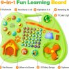 Brinquedos Musicais |   Brinquedos Bilingues 9-em-1 para Bebês de 1 a 3 Anos | Brinquedo Educativo Montessori para Meninas e Meninos de 1 a 2 Anos | Brinquedo Musical para Bebês de 6 a 12 a 18 Meses | Presentes de Primeiro Natal e 1º Aniversário para Crianças a Partir de 1 Ano Brinquedos Musicais Brinquedos Musicais