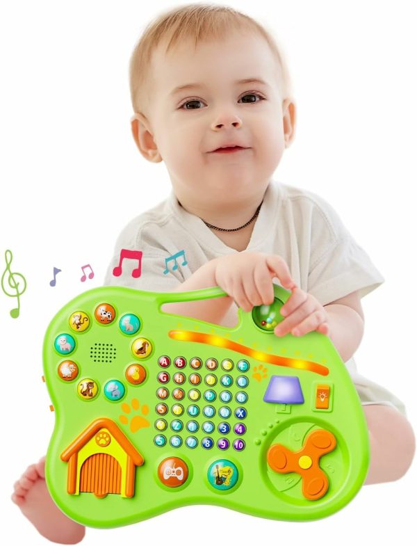 Brinquedos Musicais |   Brinquedos Bilingues 9-em-1 para Bebês de 1 a 3 Anos | Brinquedo Educativo Montessori para Meninas e Meninos de 1 a 2 Anos | Brinquedo Musical para Bebês de 6 a 12 a 18 Meses | Presentes de Primeiro Natal e 1º Aniversário para Crianças a Partir de 1 Ano Brinquedos Musicais Brinquedos Musicais