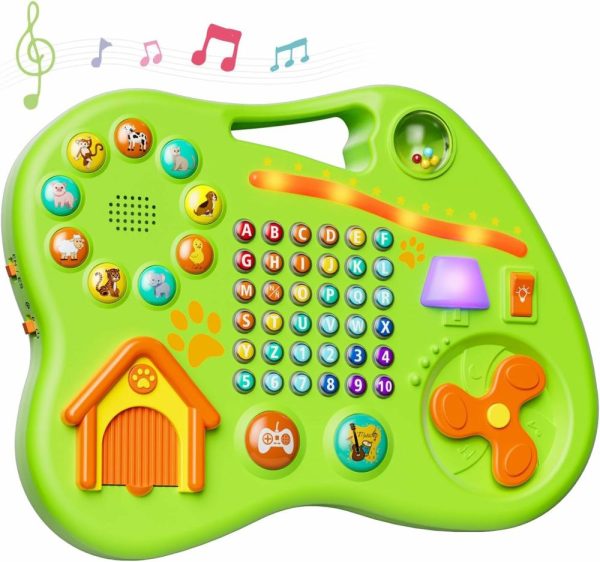 Brinquedos Musicais |   Brinquedos Bilingues 9-em-1 para Bebês de 1 a 3 Anos | Brinquedo Educativo Montessori para Meninas e Meninos de 1 a 2 Anos | Brinquedo Musical para Bebês de 6 a 12 a 18 Meses | Presentes de Primeiro Natal e 1º Aniversário para Crianças a Partir de 1 Ano Brinquedos Musicais Brinquedos Musicais